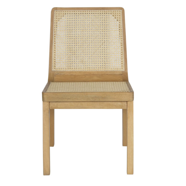 Santiago Mango Wood Cane Seat Back Dining Chair