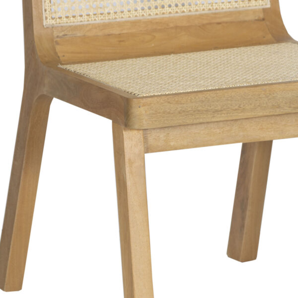 Santiago Mango Wood Cane Seat Back Dining Chair