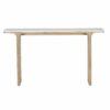 Santiago Mango Wood Marble Top Console Table