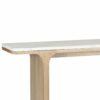 Santiago Mango Wood Marble Top Console Table