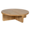 Santiago Mango Wood Round Coffee Table