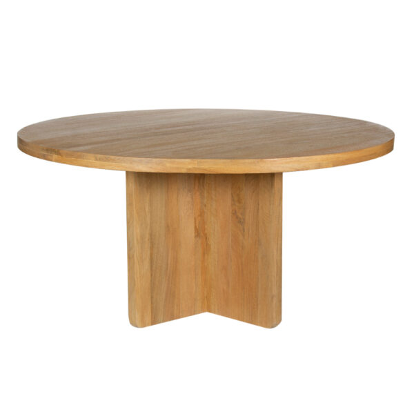 Santiago Mango Wood Round Dining Table