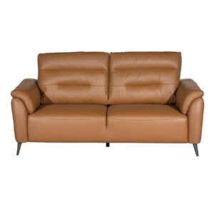 Santino Leather Luxe Sofa – Tan