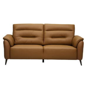 Santino Leather Luxe Sofa – Tan