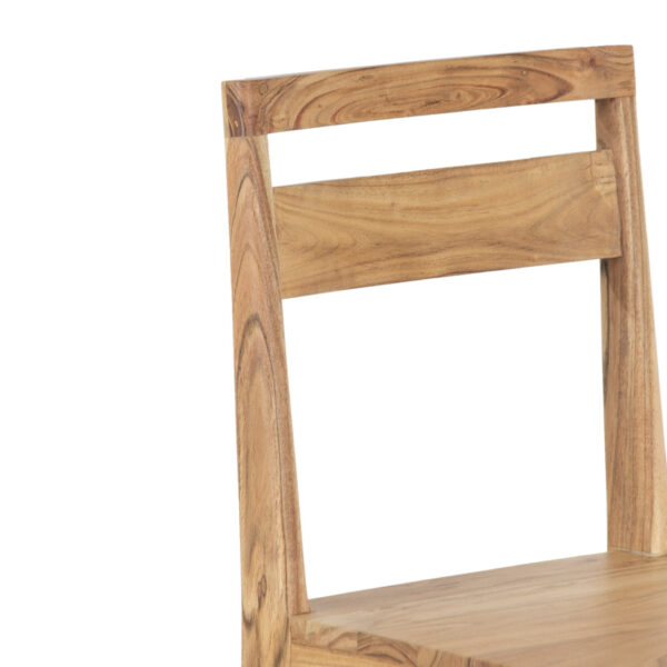 Shah Acacia Wood Dining Chair Natural