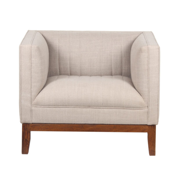 Shelby 1 Seater Sofa With Milano Fabric