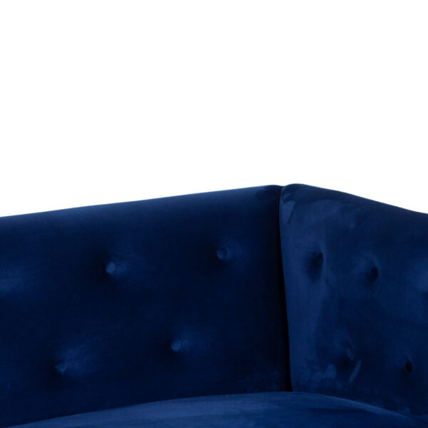 Shelby 2 Seater Sofa With Velvet Fabric