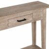 Skinney Mango Wood Console Table With 1 Drawers