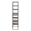 Soho Mango Rough Wood Metal Frame Bookshelf