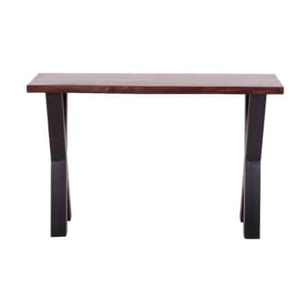 Spider Leg Sheesham Top Console Table