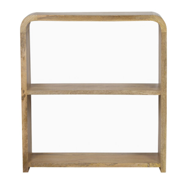 Stein Mango Wood 2 Tier Bookshelf