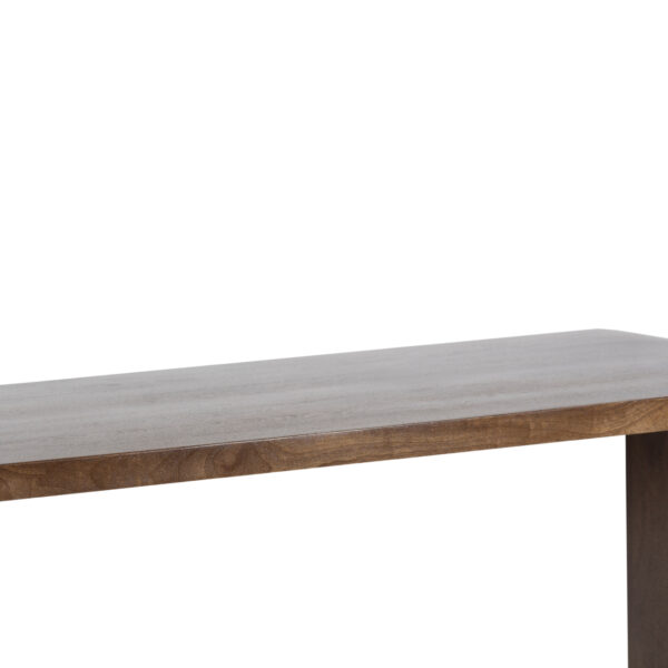 Stein Mango Wood Desk in Walnut