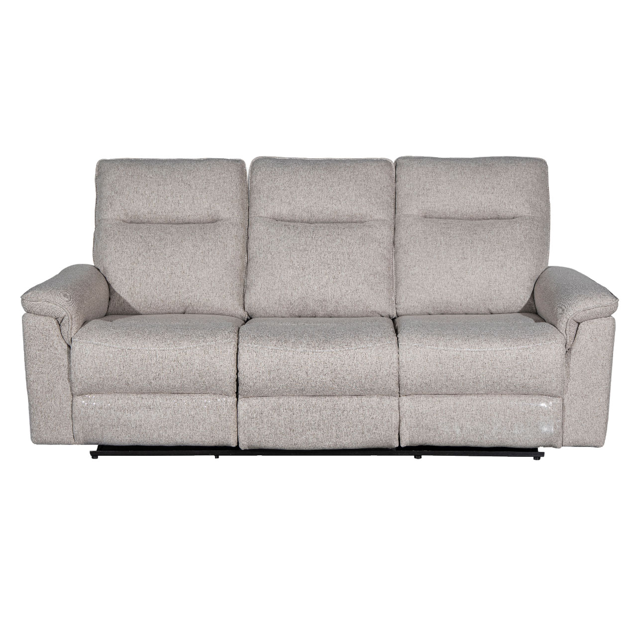 Sunnyvale Fabric Recliner Sofa – Beige