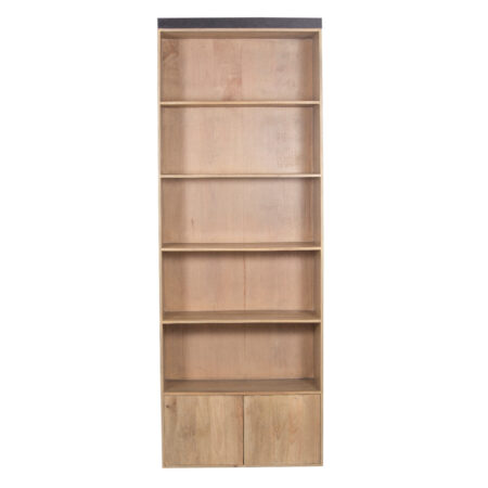 Tasha Mango Wood Large Bookshelf