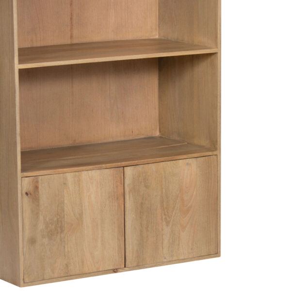 Tasha Mango Wood Large Bookshelf