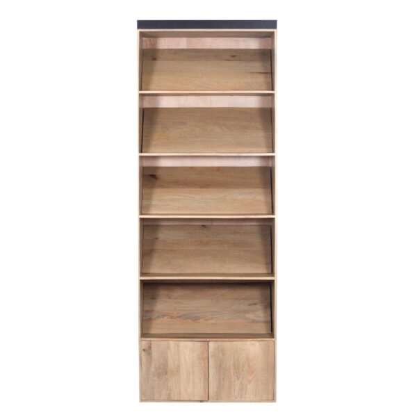 Tasha Mango Wood Large Bookshelf