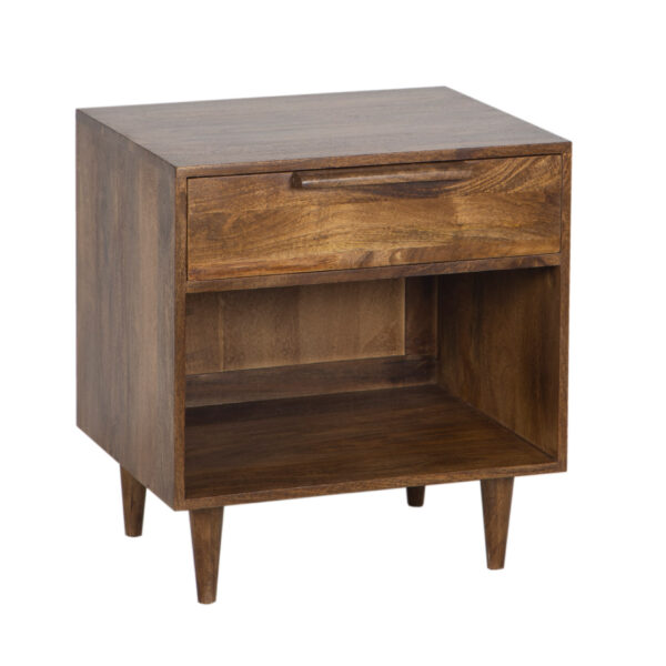 Tate Mango Wood 1 Drawer Side Table