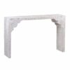 Textured Mango Wood Console Table