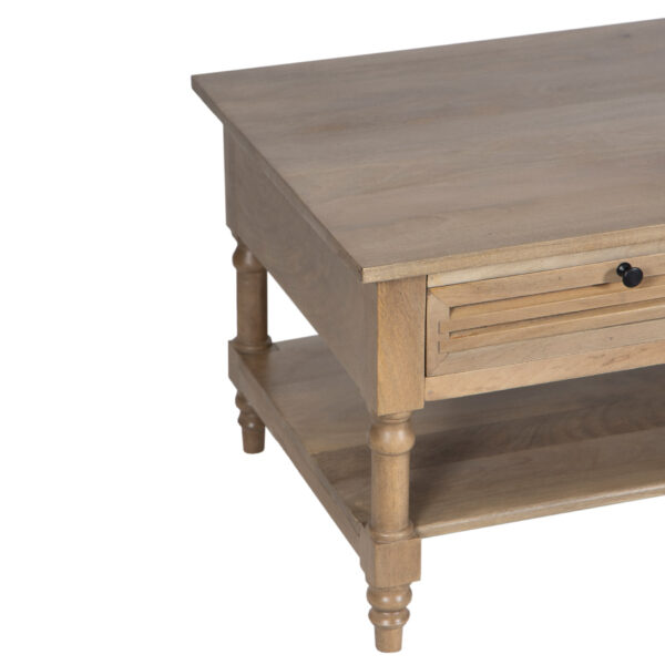 Tilford Mango Wood 2 Drawer Coffee Table