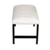 Tilton Upholstered Bench With Metal Legs