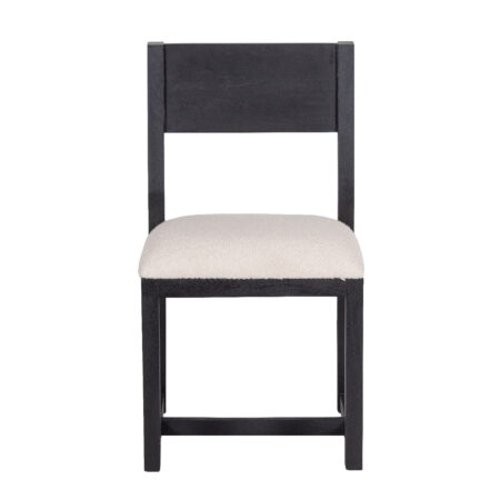 Tirol Mango Wood Upholstered seat Dining Chair
