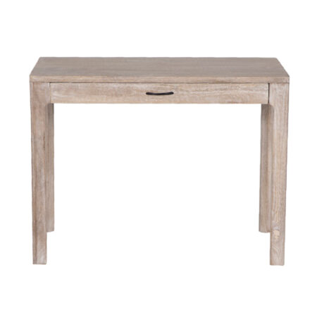 Vailer Mango Wood 1 Drawer Desk