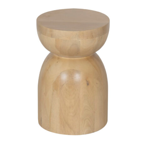 Vanola Mango Wood Round Martini Table