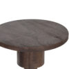 Vince Mango Wood Round Side Table