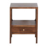 Vincent Mango Wood 1 Drawer Side Table