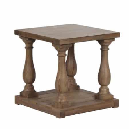 Vintage Mango Wood End Table