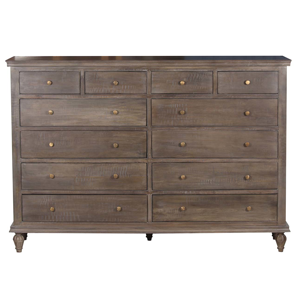 Maison 12 Drawer Dresser PinkCity Imports Furniture Wholesaler
